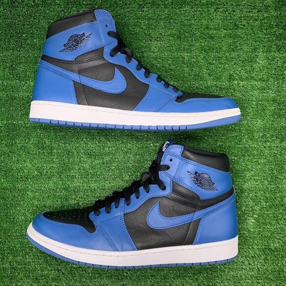 Nike Air Jordan 1 Retro OG High Dark Marina Blue Men's Size 13 OG Box 555088-404 - Picture 5 of 9